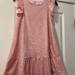 Girls Crown and Ivy glitter dress